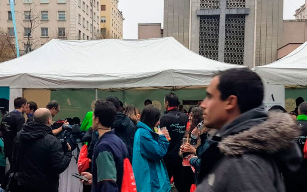 Bicilicuadora en la Carrera de las empresas