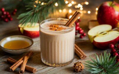 Receta de batido de manzana y canela