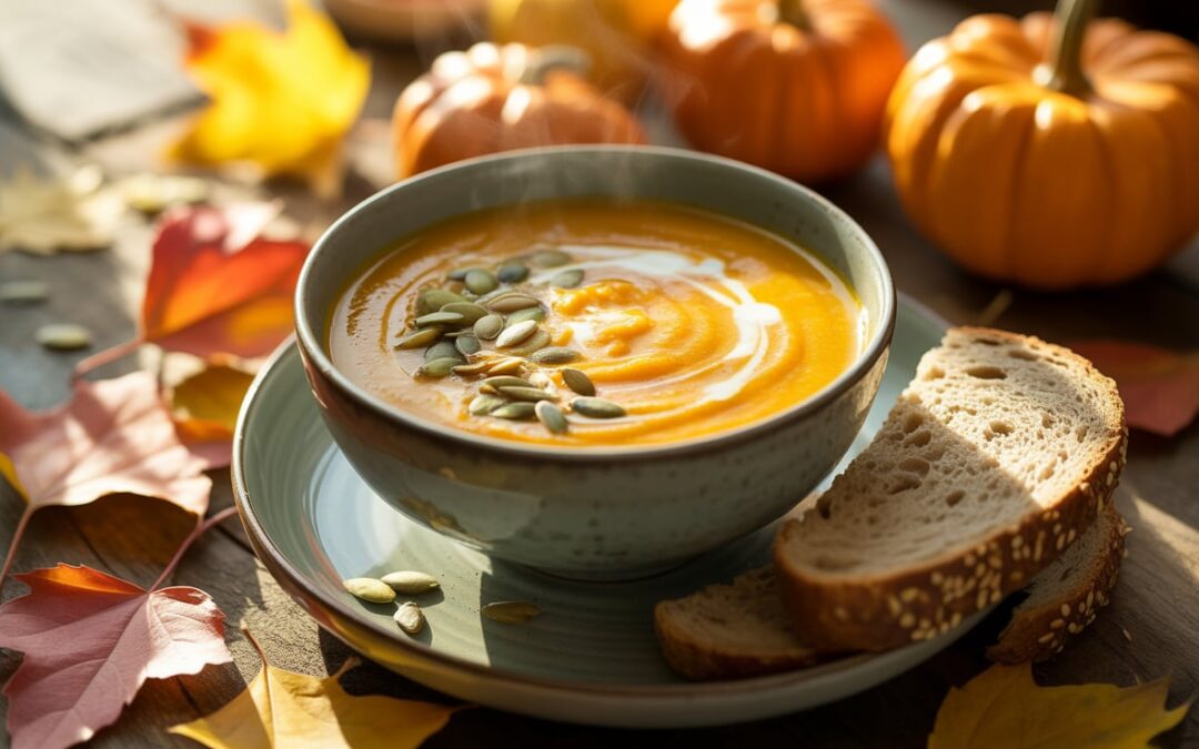 Receta: crema de calabaza y jengibre para después de entrenar