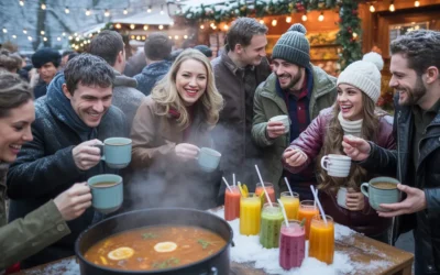 Ideas para dinamizar eventos de invierno usando una bicilicuadora