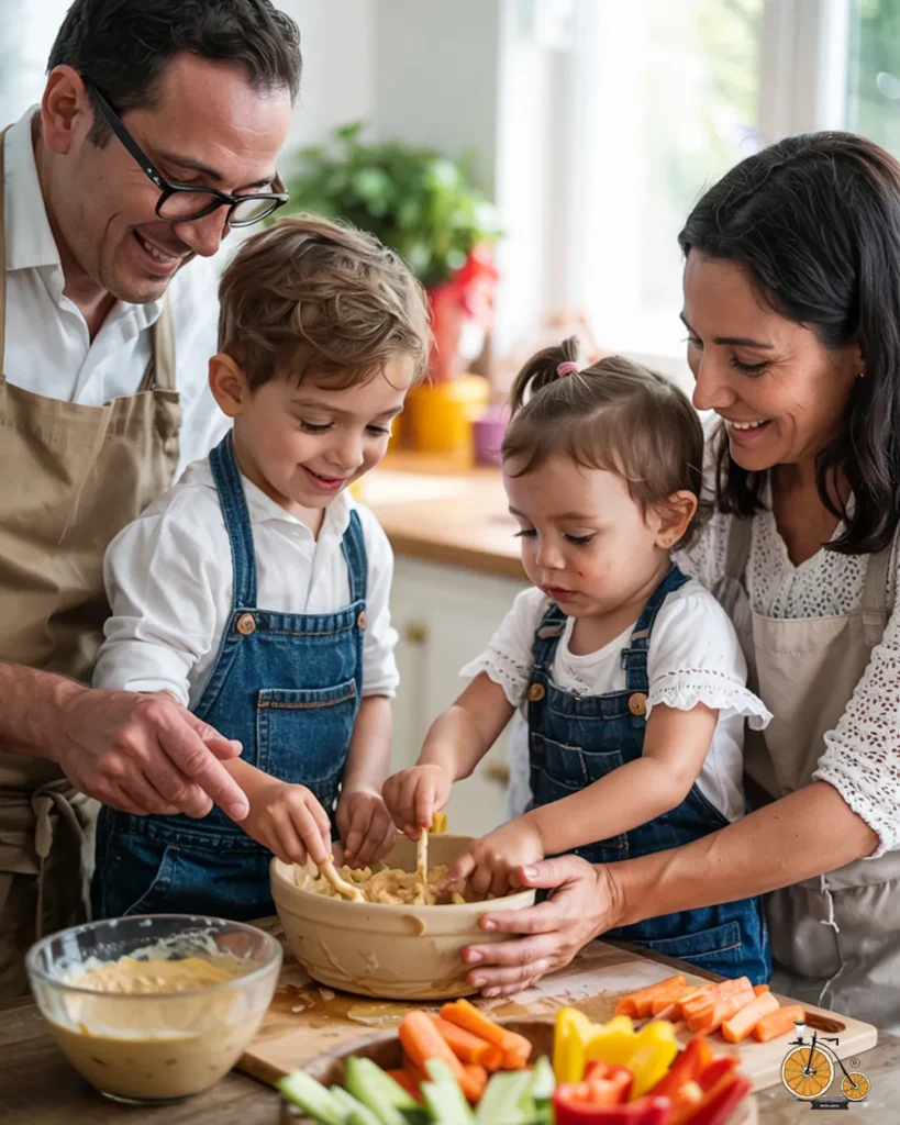 Hummus casero al pedal: proteína vegetal que se comparte